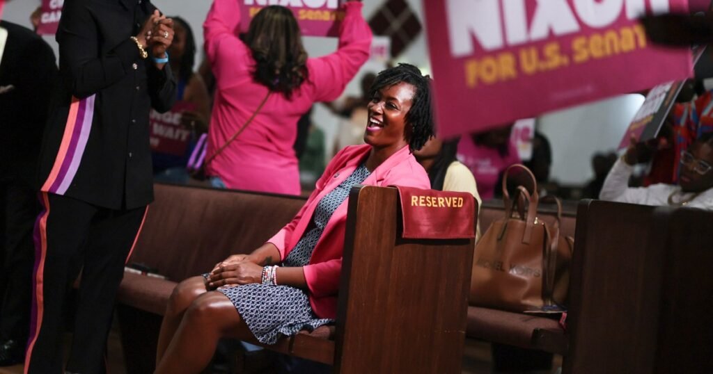 Democratic socialist Angie Nixon upsets Alex Vindman in Florida’s Democratic Senate primary