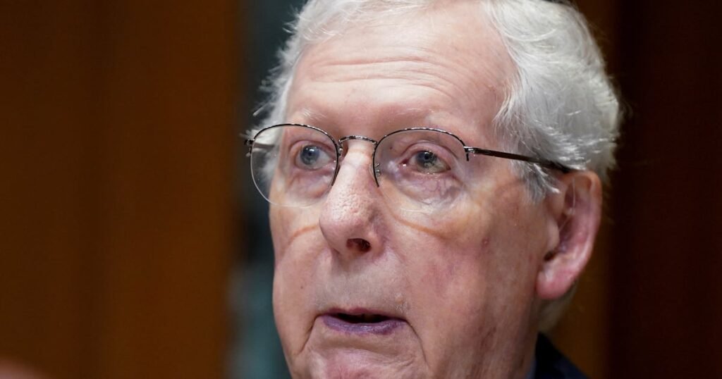 McConnell’s $226K Gatekeeper Cornered Outside Senator’s Home - The 84-year-old senator has not appeared publicly or been seen speaking in nearly two months as aides remain tight-lipped about his condition.