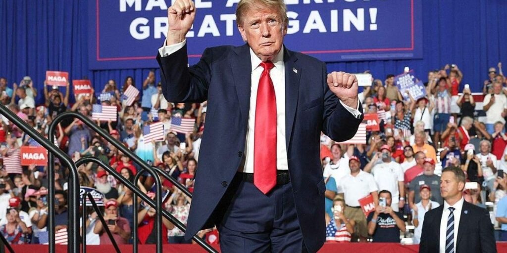 Trump wildly claims hospitals are performing ‘reverse surgery’ on trans patients ’at my order'