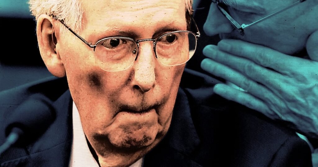 Confused Mitch McConnell, 84, Has to Be Told How to Vote