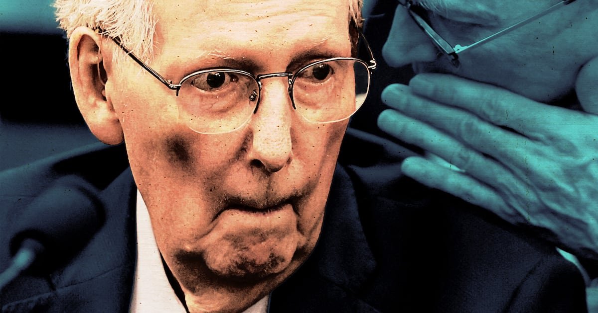 Confused Mitch McConnell, 84, Has to Be Told How to Vote