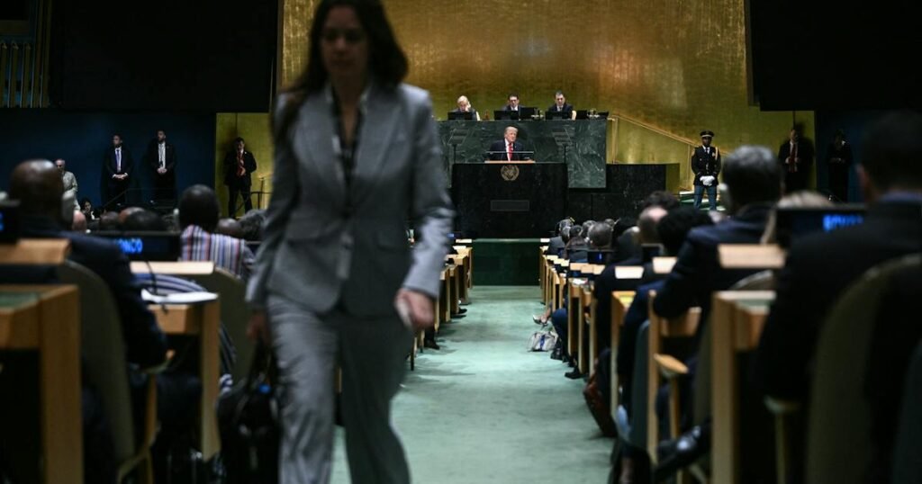 Trump’s Crazed U.N. Speech Met With Silence and Walkouts