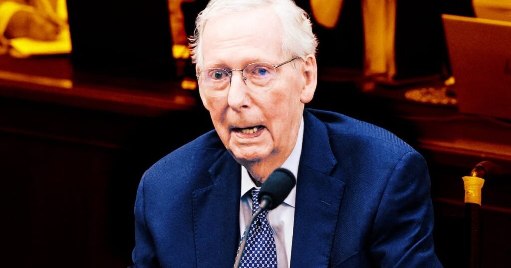 McConnell, 84, Goes Missing Again After Senate Return