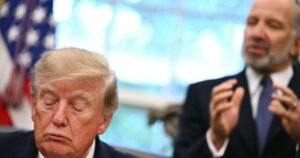Trump, 80, Promptly Falls Asleep After Announcing New Steel Plant